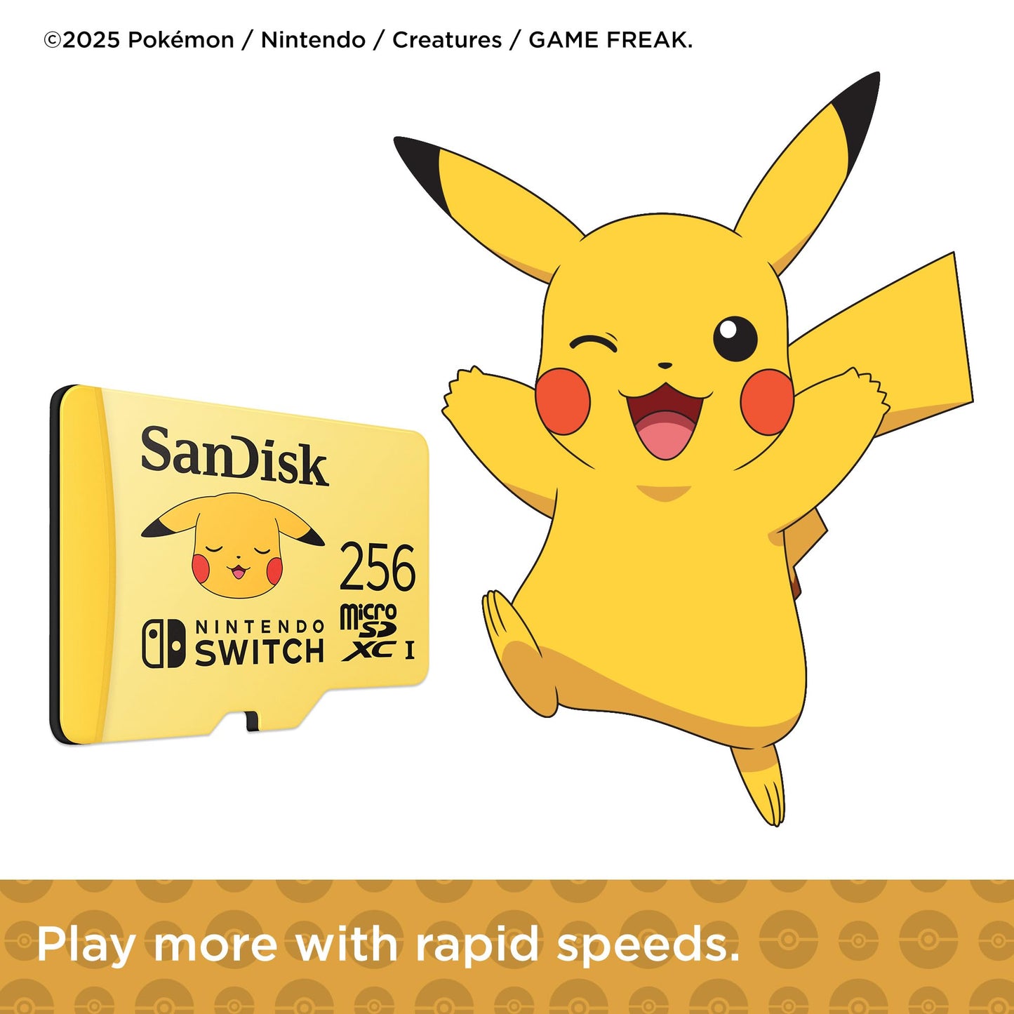 SanDisk Pokémon 256GB SDSQXAO-256G-GN6ZK