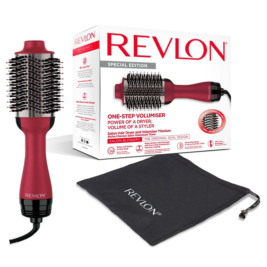 REVLON Salon One-Step Titanium Coated Hair Dryer and Volumizer, RVDR5279UKE1