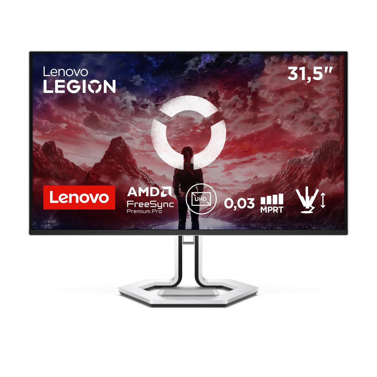 Lenovo Legion Pro 32UD-10 | Monitor de gaming UHD OLED de 31.5" | 240 Hz | 0.03ms - 69D0GACBEU