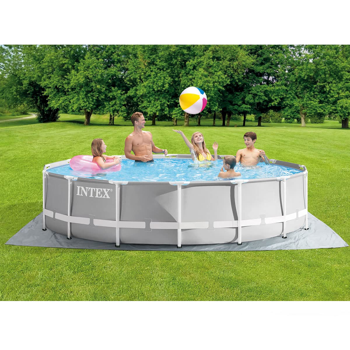 Intex 14Ft X 42In Prism Frame Pool Set - 26720GN