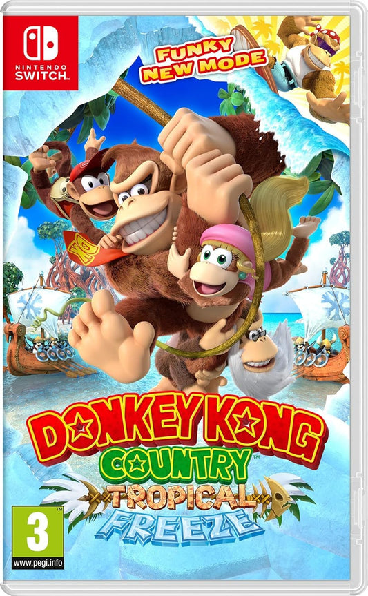 Nintendo Donkey Kong Country Tropical Freeze Standard Switch Nintendo - 211043-2