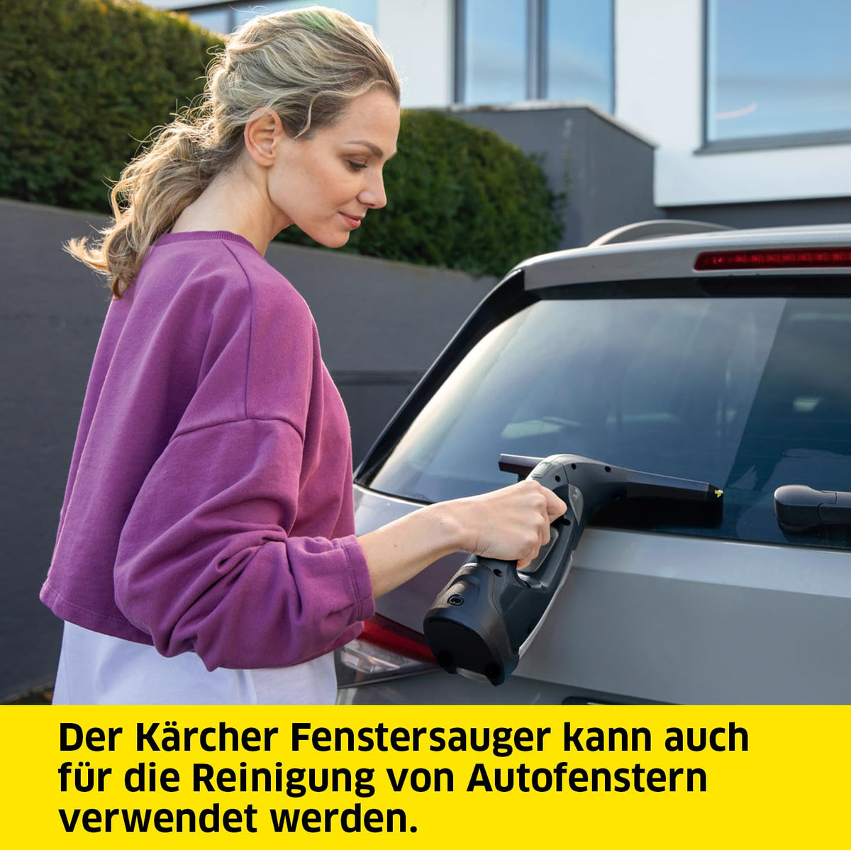 KÄRCHER Battery Window Vacuum WV 2 Black Edition, Battery Life: 35 min - 1.633-426.0