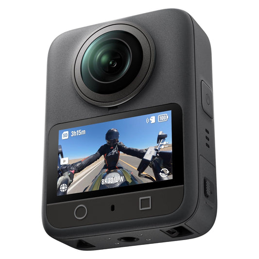 DJI Osmo 360 Standard Combo - 360 degree camera with 1-inch sensor, native 8K-360° video, 120MP panoramic photos, 100 min 8K recording, waterproof, compact action cam & vlog camera for travel and sports - 6937224110502