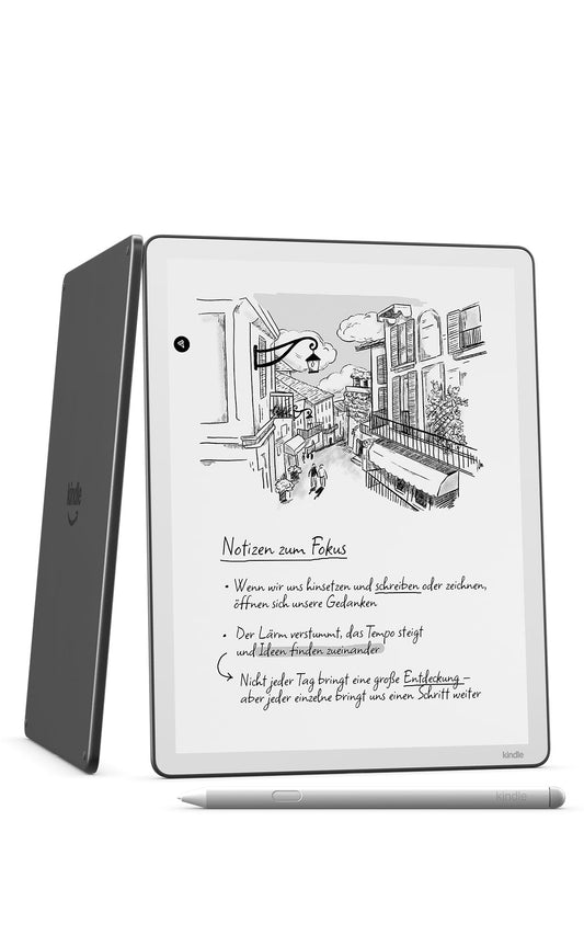 Amazon Kindle Scribe 32GB (latest generation) – 11-inch frontlit display – Thinner, lighter, faster – Write in the integrated notebook, documents and books - PA2MA4