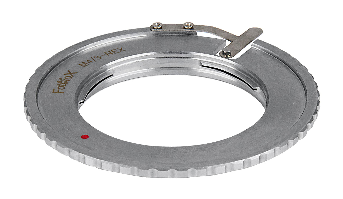 Fotodiox Lens Mount Adapter Compatible with Manual Focus Micro Four Thirds Mount Lenses on Sony E-Mount Cameras - MFT-SnyE