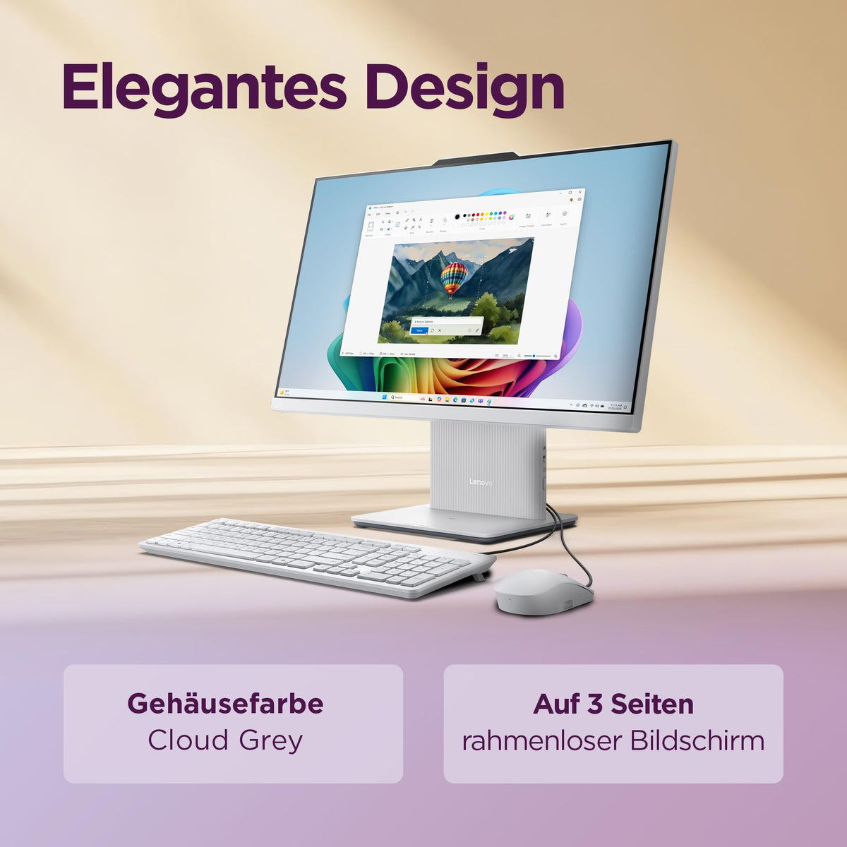 Lenovo IdeaCentre All-In-One| 23.8" FHD Display| Ryzen 7 250 |16GB|1TB - F0JC000HGE