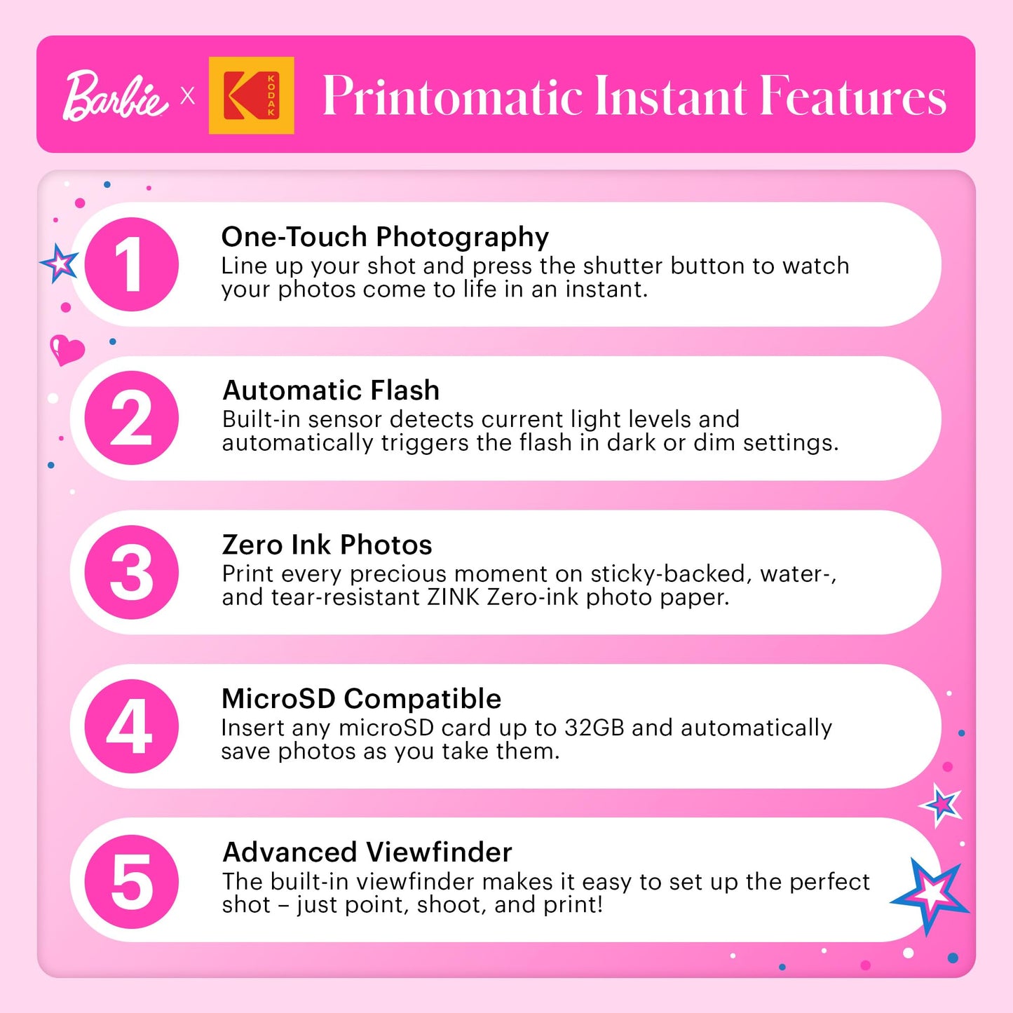 Kodak Printomatic Barbie Edition