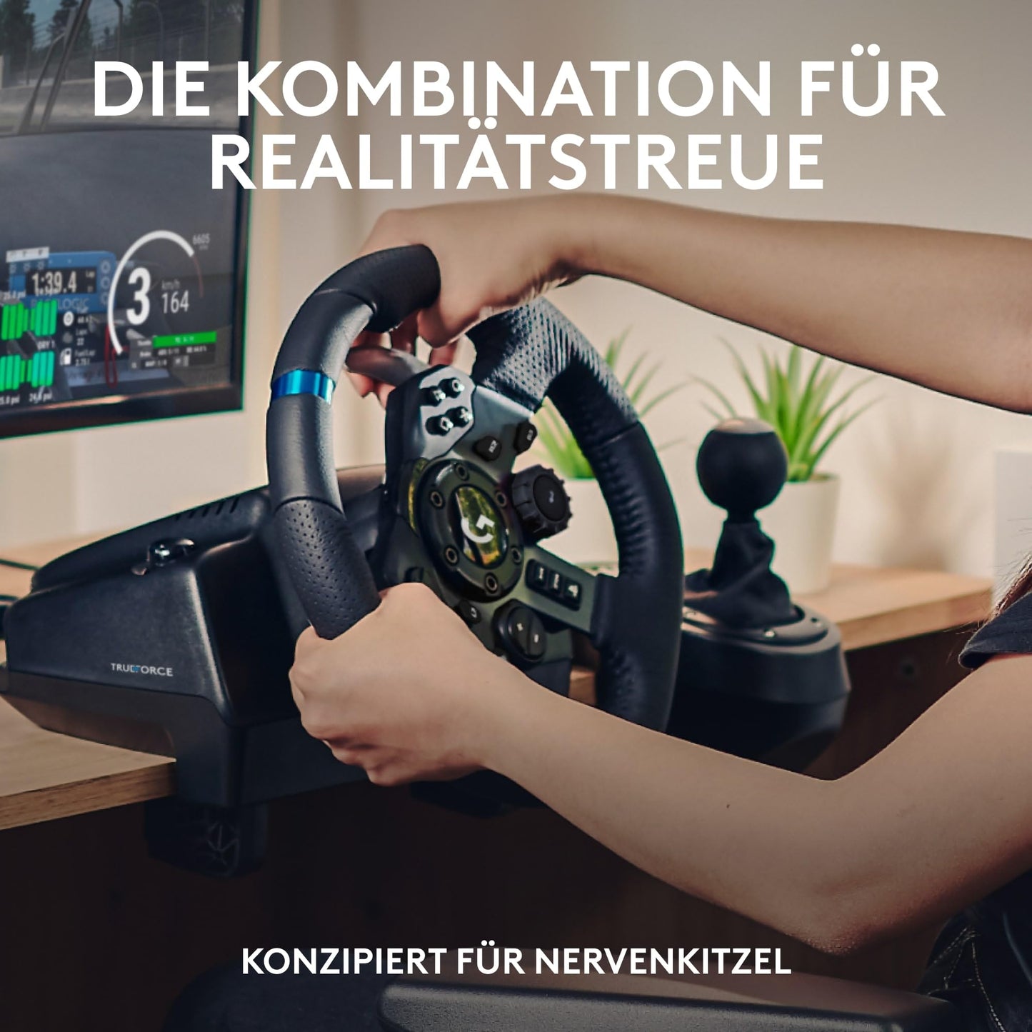 Logitech G G923 Racing Wheel und Pedale - 941-000149