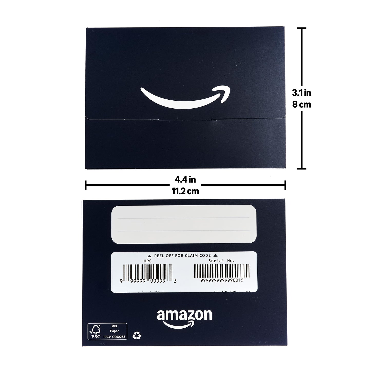 Amazon.de Physical Gift Card in a Mini Envelope - Amazon Smile - VariableDenomination
