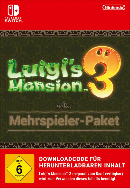 Luigi's Mansion 3 - Multiplayer Pack | Nintendo Switch - Download Code - 10002017-2