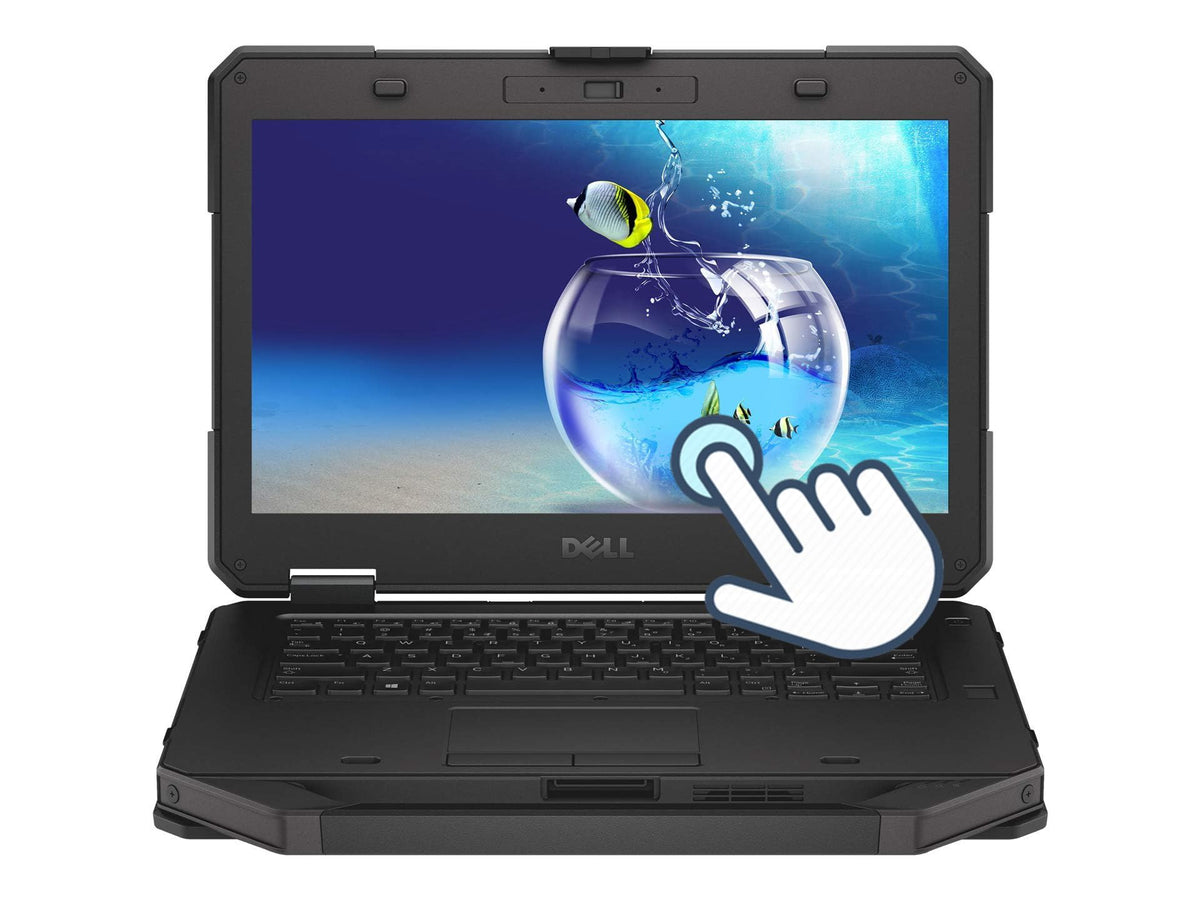Dell Latitude 5414 Rugged Touchscreen Laptop, 14-inch FHD (1920x1080), Intel Core i5-6300U, 16 GB RAM, 256 GB SSD, QWERTY keyboard, Windows 11 Pro (Refurbished)