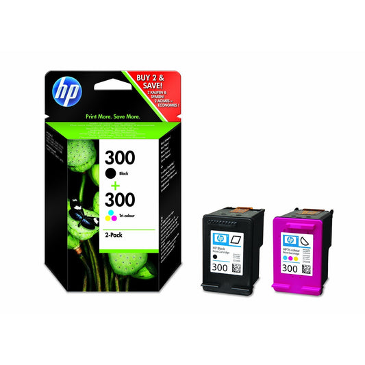 HP 300 Black/Color, Original Ink Cartridges 2-Pack - CN637EE
