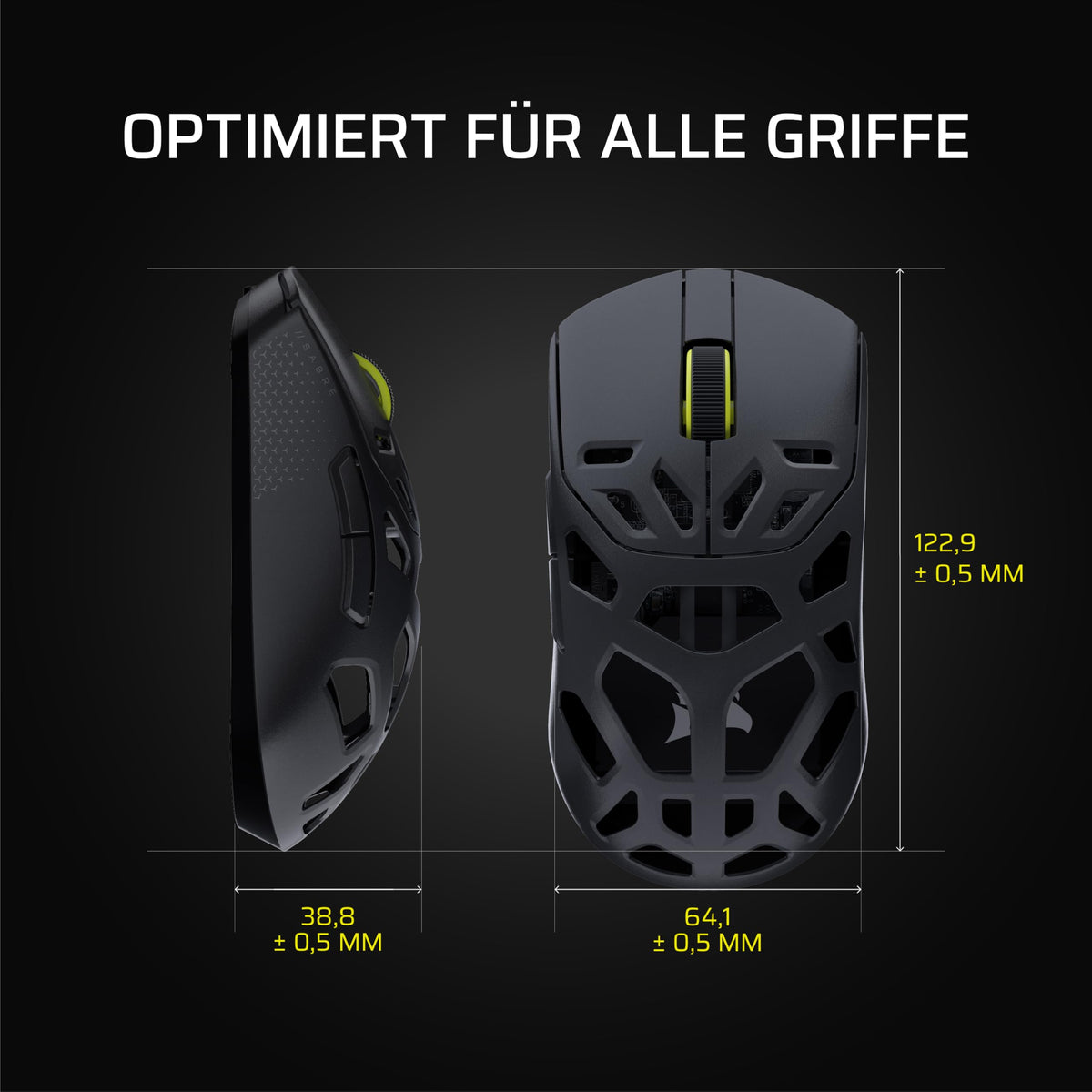 Corsair Sabre v2 PRO Wireless MG FPS Gaming Mouse - Black - CH-931G100-WW