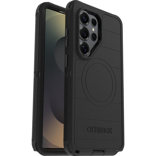 OtterBox Defender Series Pro Case with Magnets for Samsung Galaxy S26 Ultra Shockproof Drop Proof Ultra Heavy Duty Protective Case 7X Military Grade Tested Black - 77-99859