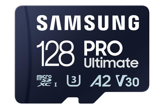 Samsung PRO Ultimate microSD card + SD adapter
