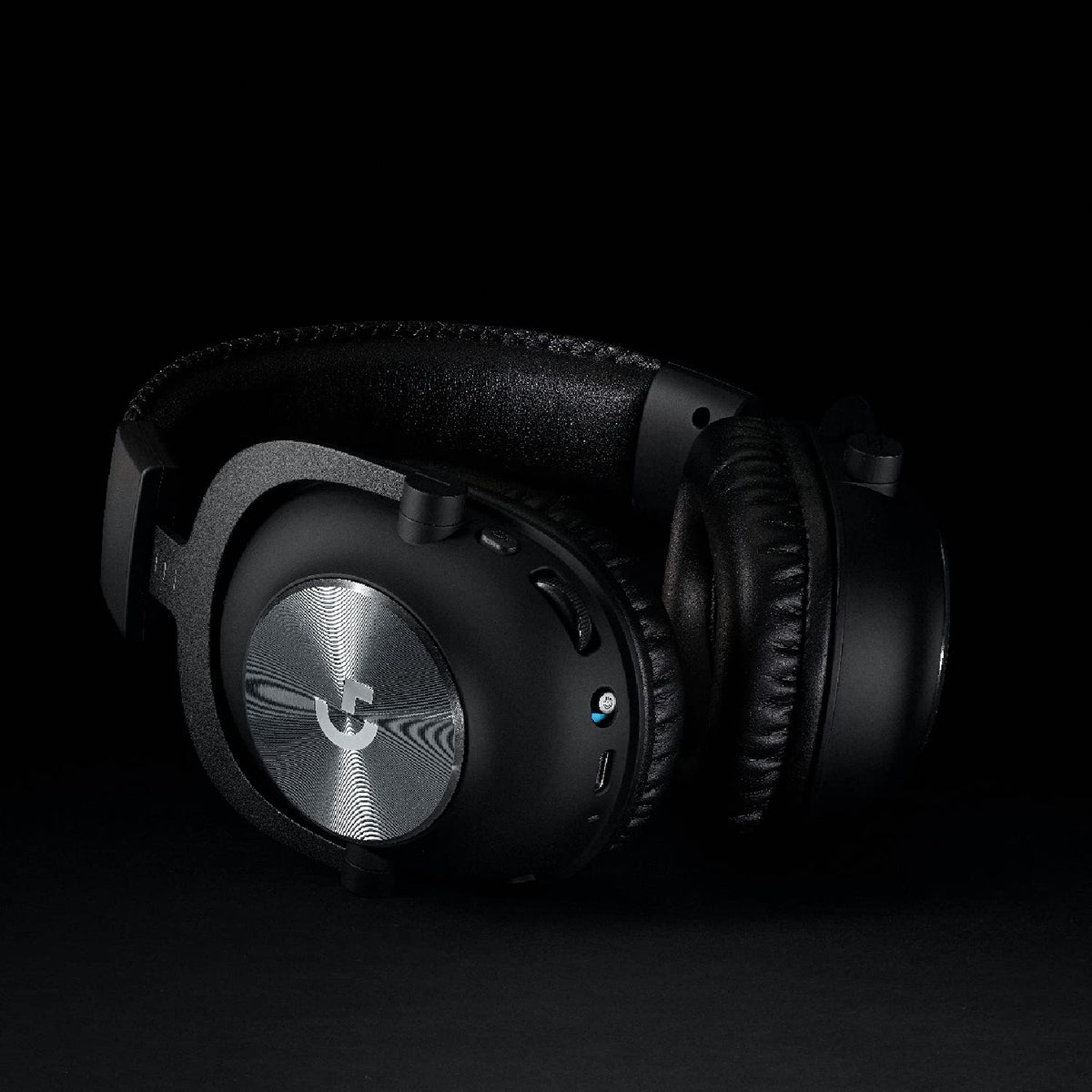 Logitech G PRO X căști de gaming fără fir LIGHTSPEED, tehnologie de microfon Blue VO!CE, difuzoare PRO-G de 50 mm, DTS Headphone:X, negru (refurbished)