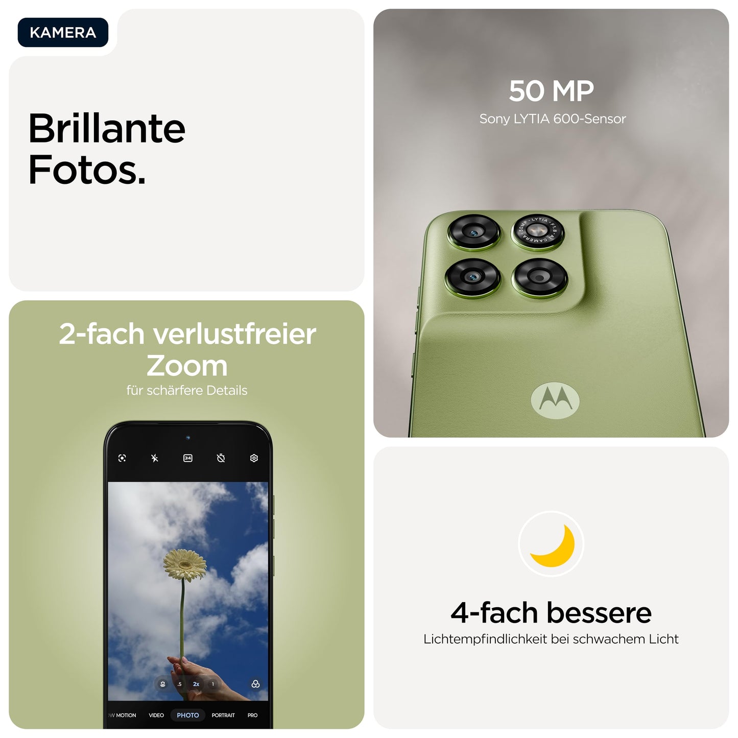 Motorola Moto g67 5G Smartphone 50MP Camera 4-128GB Nile - moto