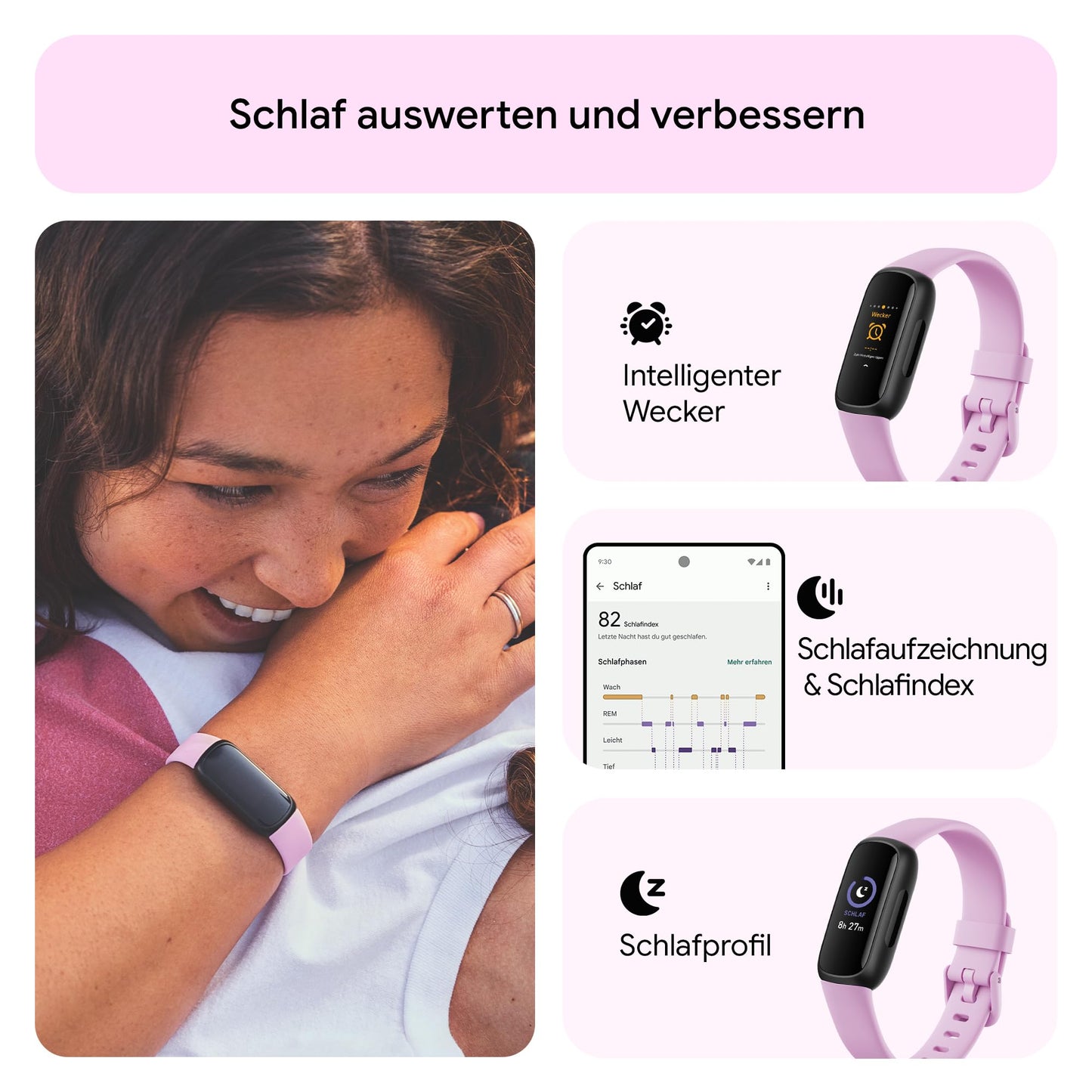 Fitbit Inspire 3 (FB424BKLV)