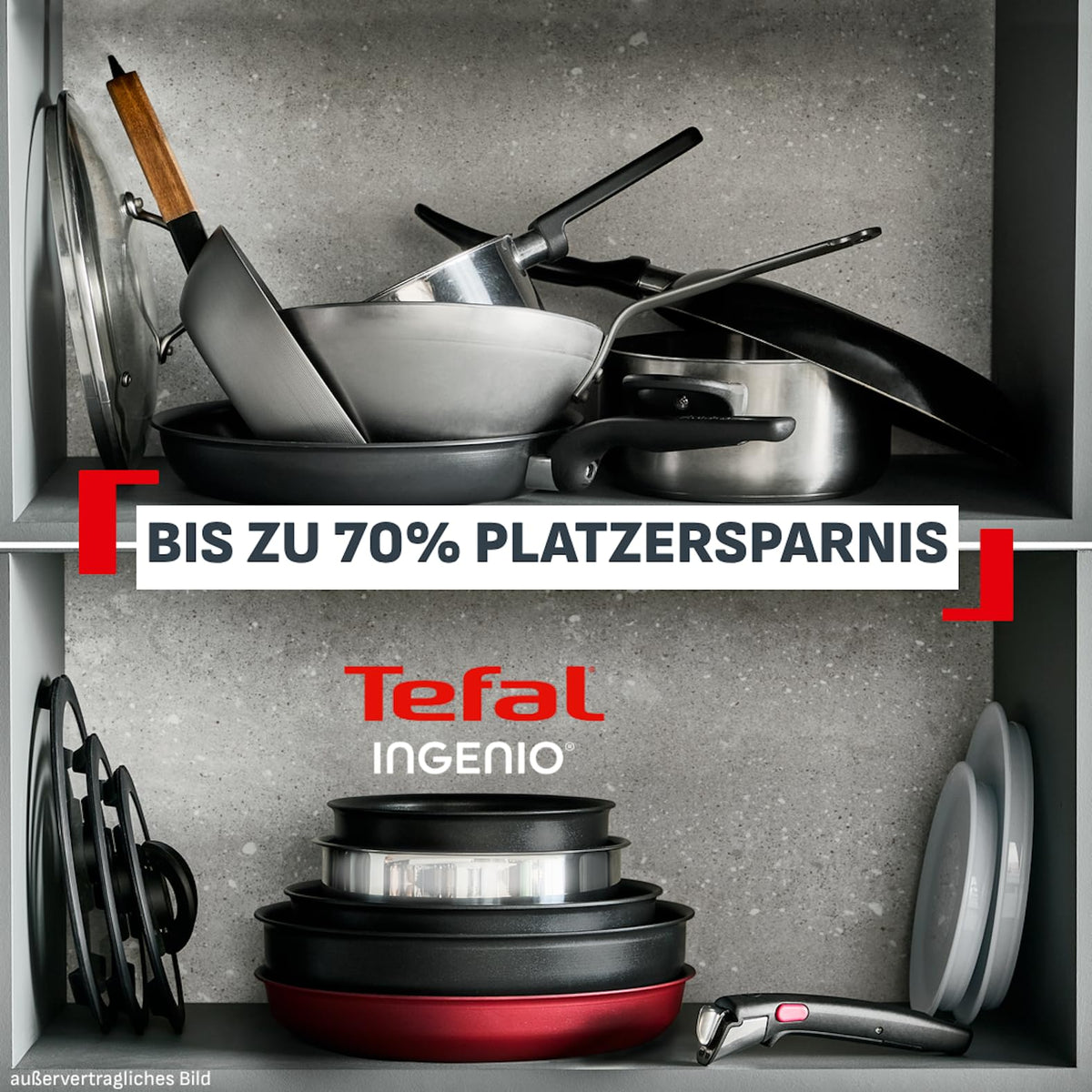 Tefal Ingenio Explore 13-piece Cookware Set, Black, L2679302