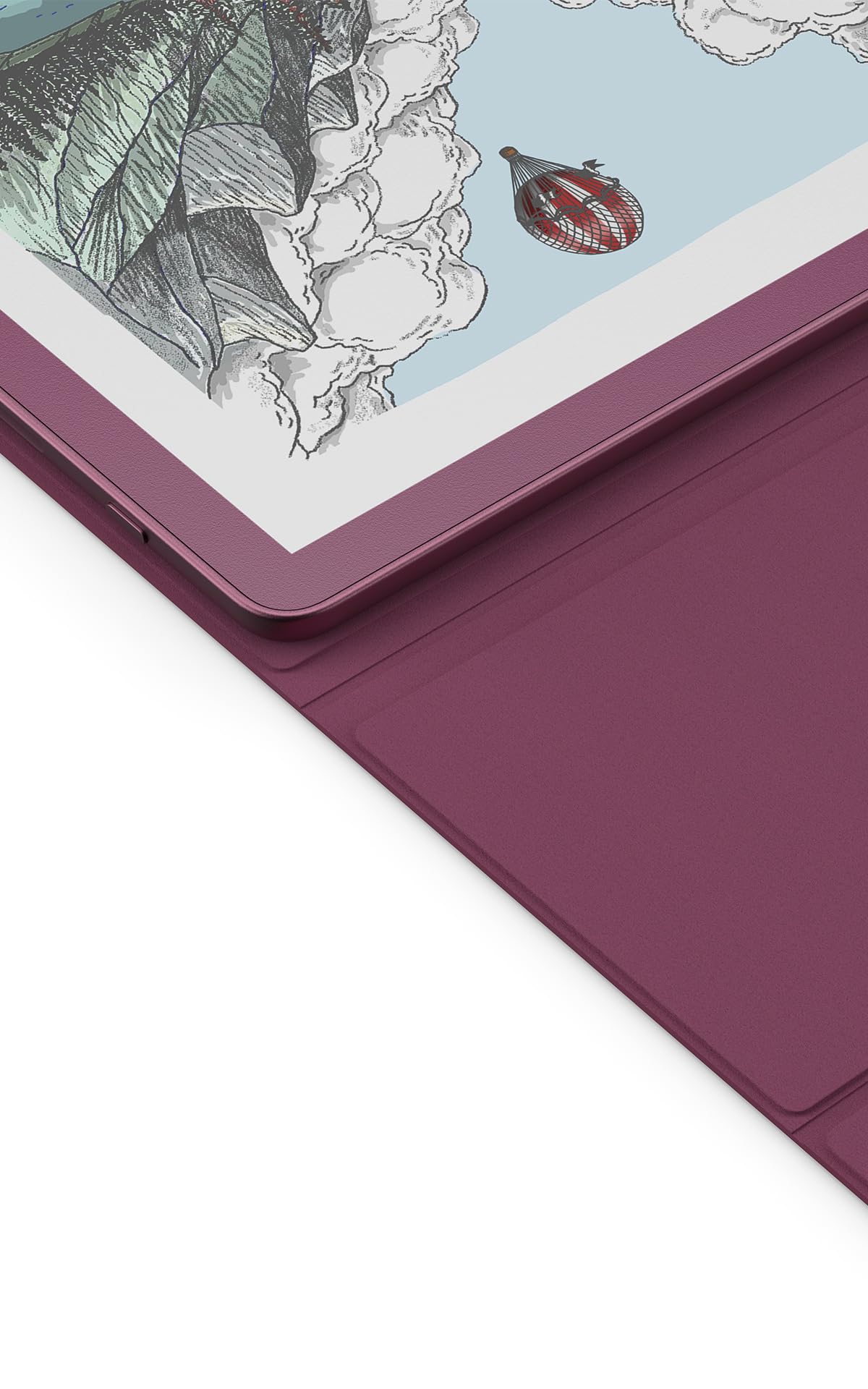 New Amazon Kindle Scribe Flip Case with Magnetic Attachment, Practical Protective Cover - Premium Leather - 53-101862