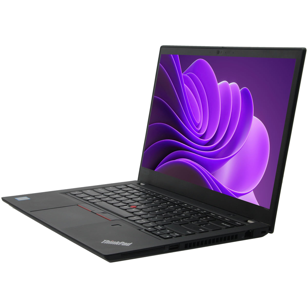 Lenovo Thinkpad T490 Laptop de afaceri, 14 inch FHD (1920 x 1080), Intel Core i5-8365U, 16 GB RAM, 256 GB SSD, layout US QWERTY, Windows 11 Pro (Recondiționat)