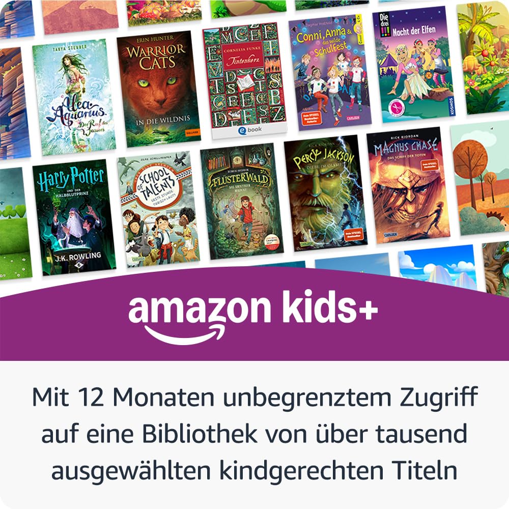 Amazon Kindle Colorsoft Kids (latest generation) - The first color Kindle for children, with case - 16 GB - Star Time - SA58CB