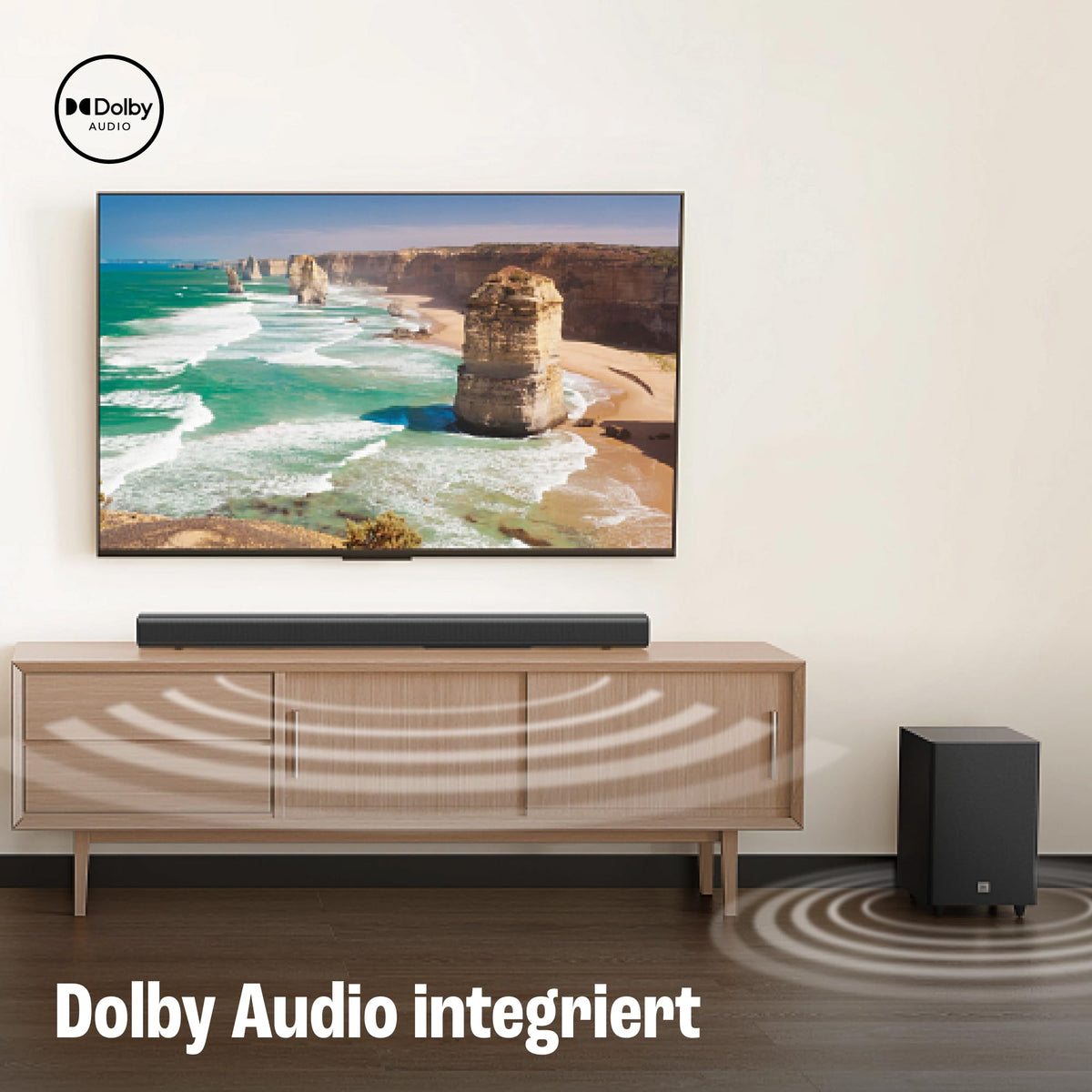 JBL Cinema SB 550, soundbar 3.1 canale, negru - JBLSB550BLKEP