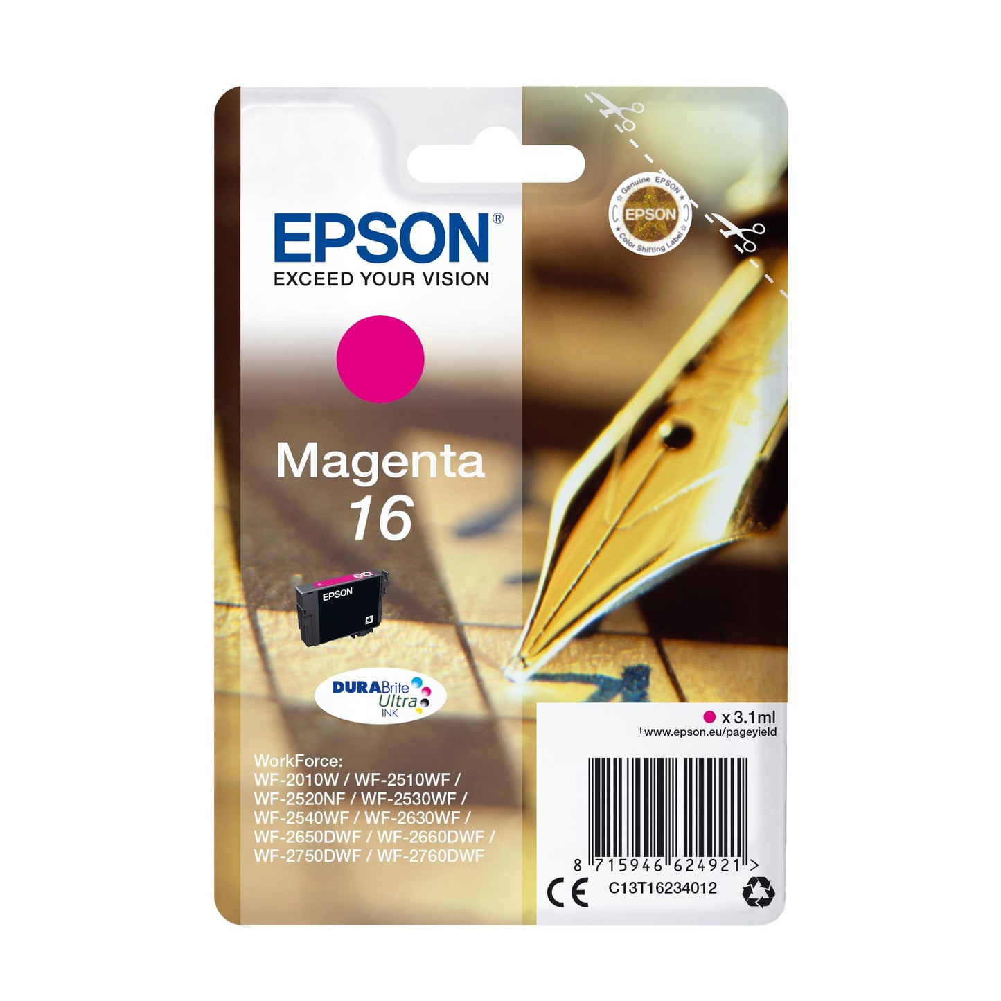 Epson 16 Magenta (C13T16234012)