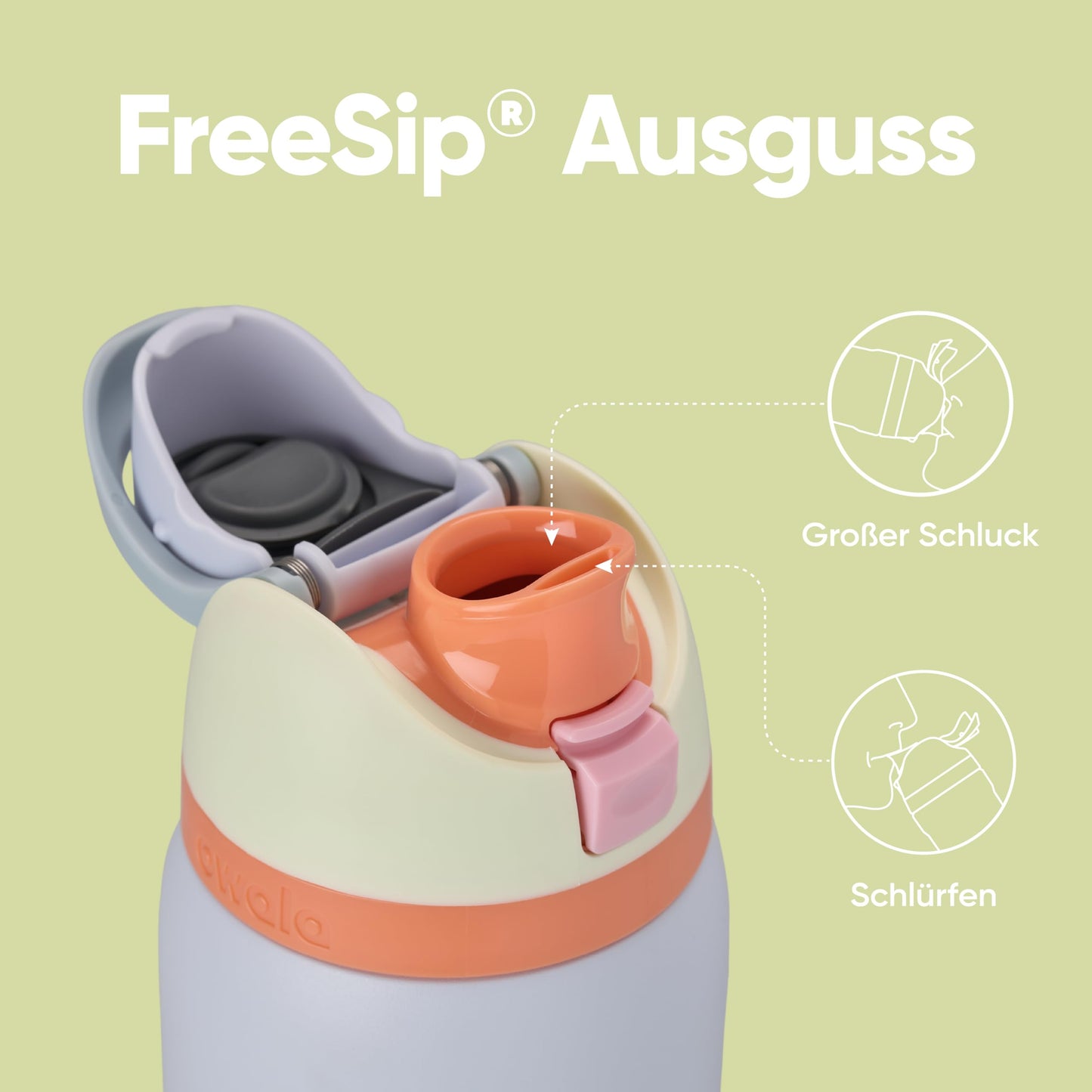 Owala FreeSip Insulated Stainless Steel Drinking Bottle with Straw, 945ml - BPA Free, Ideal for Sports, Fitness, Outdoor and Travel, Beach House - C08177
