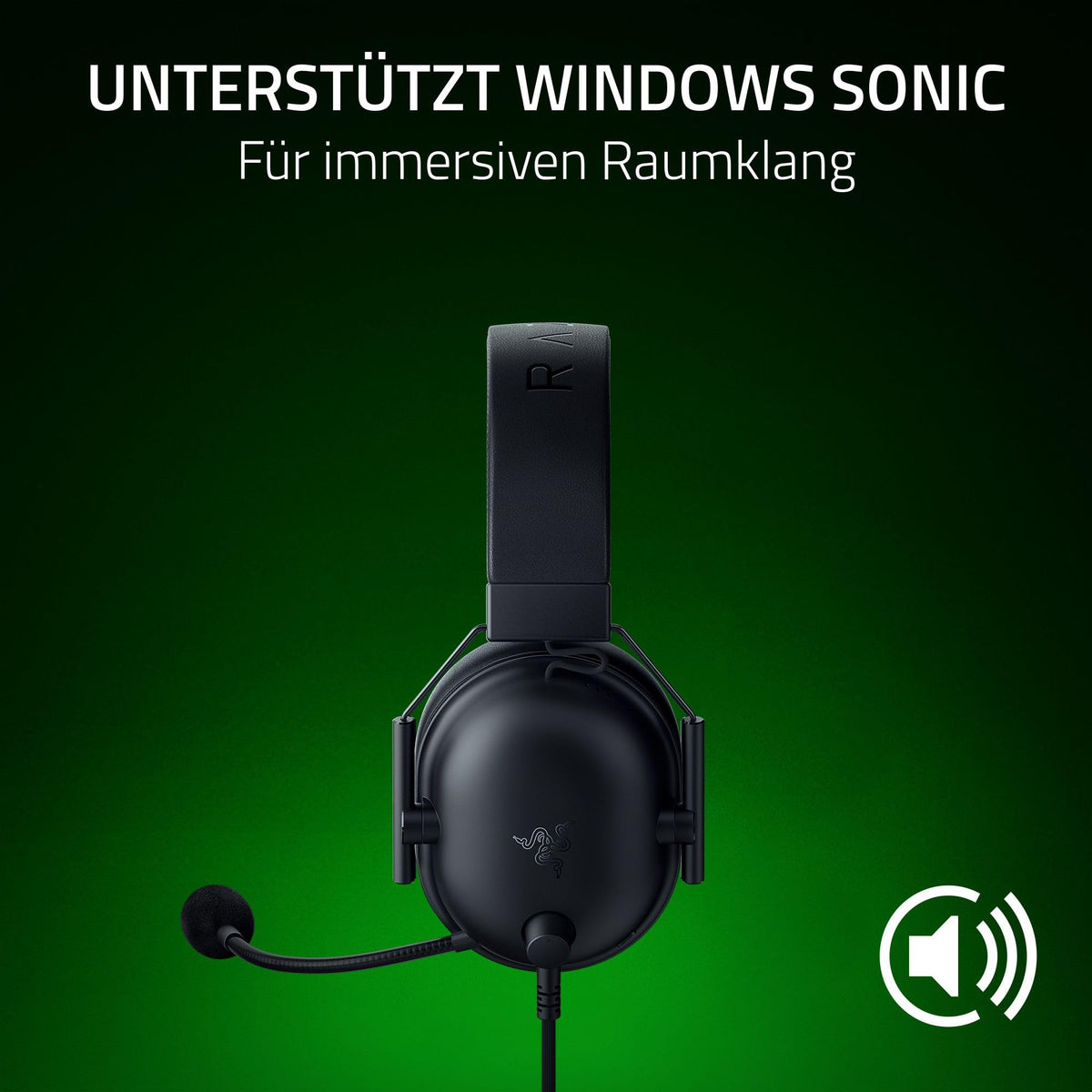 Razer BlackShark V2 X (Xbox) - Wired eSports headset for Xbox S-X console (250g, cardioid microphone, 50mm drivers, passive noise cancellation, 3.5mm connection) Black - RZ04-03240900-R3M1