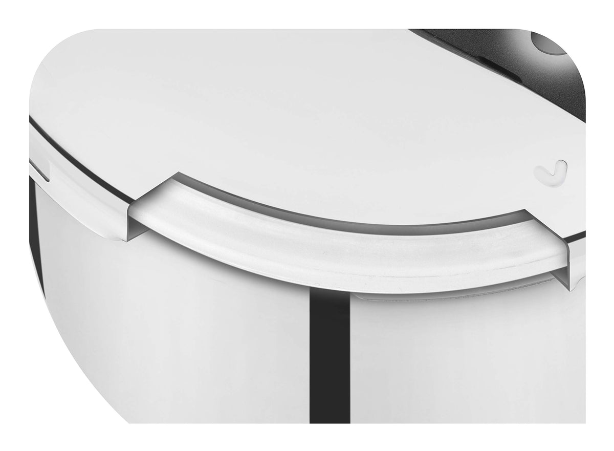 Tefal P2530737 Secure 5 Neo Pressure Cooker | 6 L | 2-Stage Cooking Control | High Quality | Silver/Green