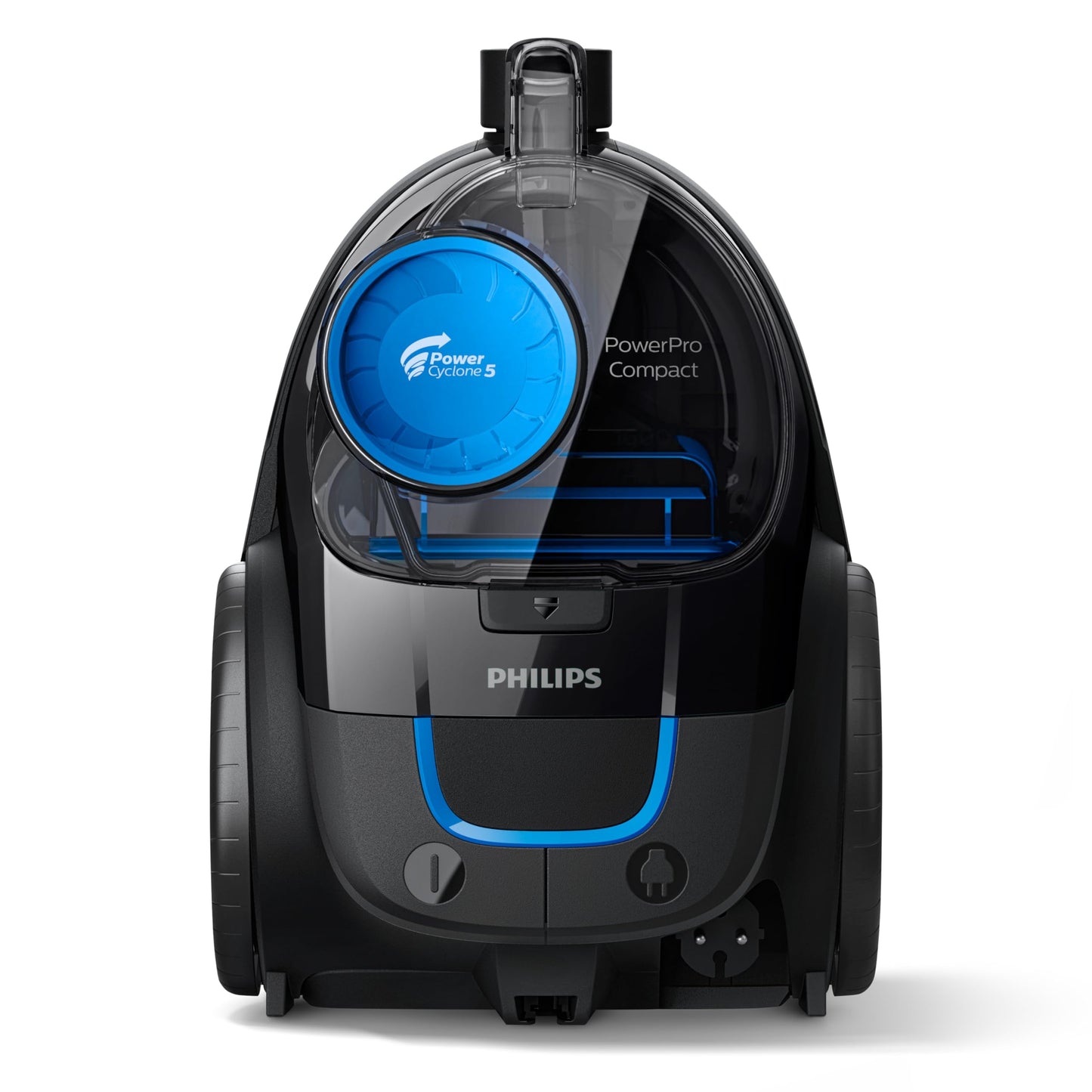 Philips PowerCyclone 5 compact bagless vacuum cleaner - 900 W power, Allergy H13 anti-pollen filter, PowerCyclone technology, 99.9% fine dust separation, TriActive brush (FC9331/09) - PowerPro