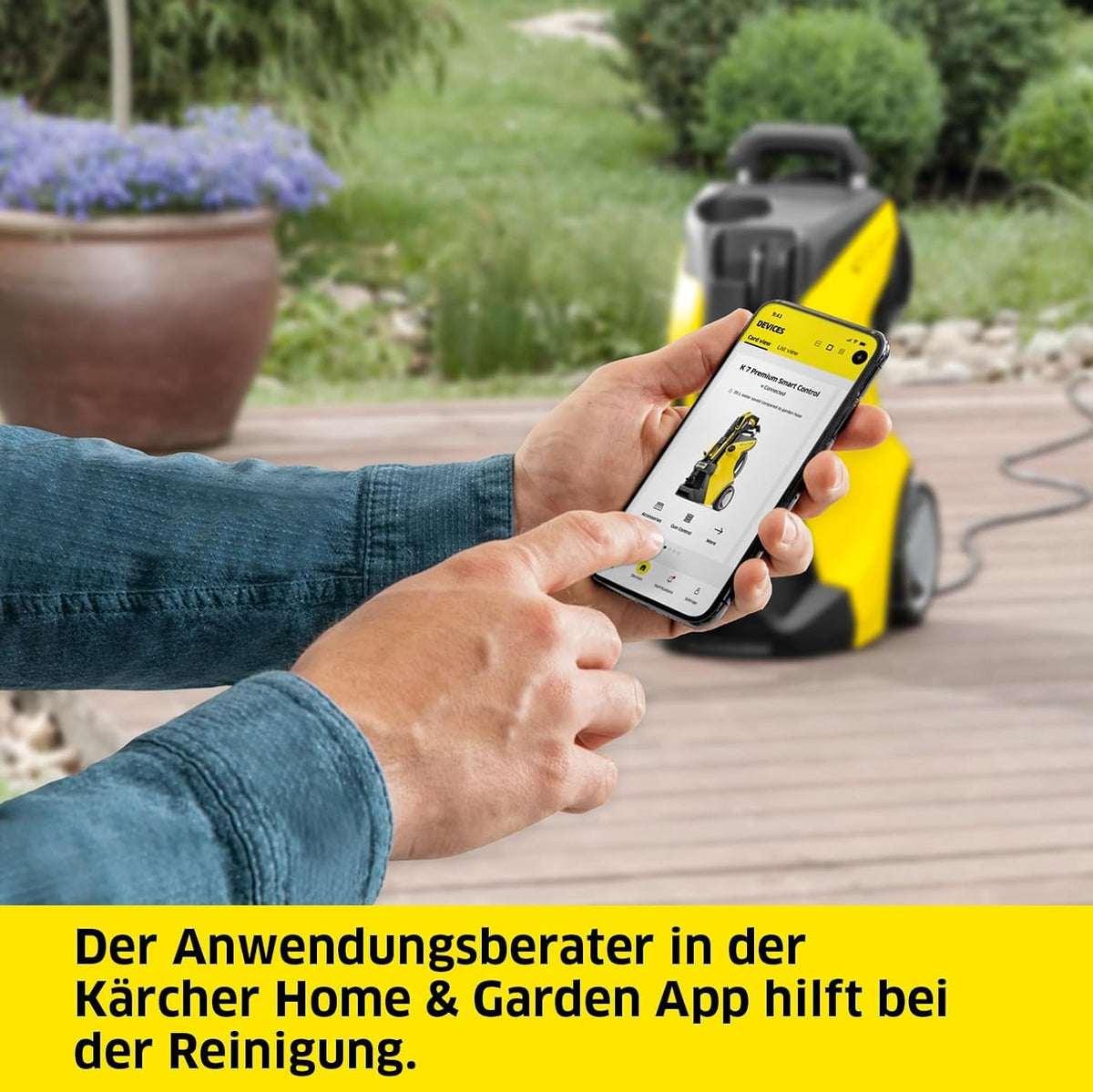 Kärcher High Pressure Cleaner K 4 Power Control, Pressure: max. 130 bar - 1.324-030.0
