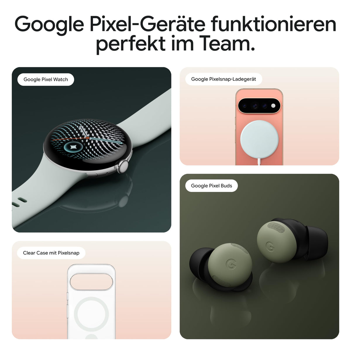 Google Pixel 11 Pro XL – Smartphone fără SIM-Lock - Fog, 256GB - GA12068-GB