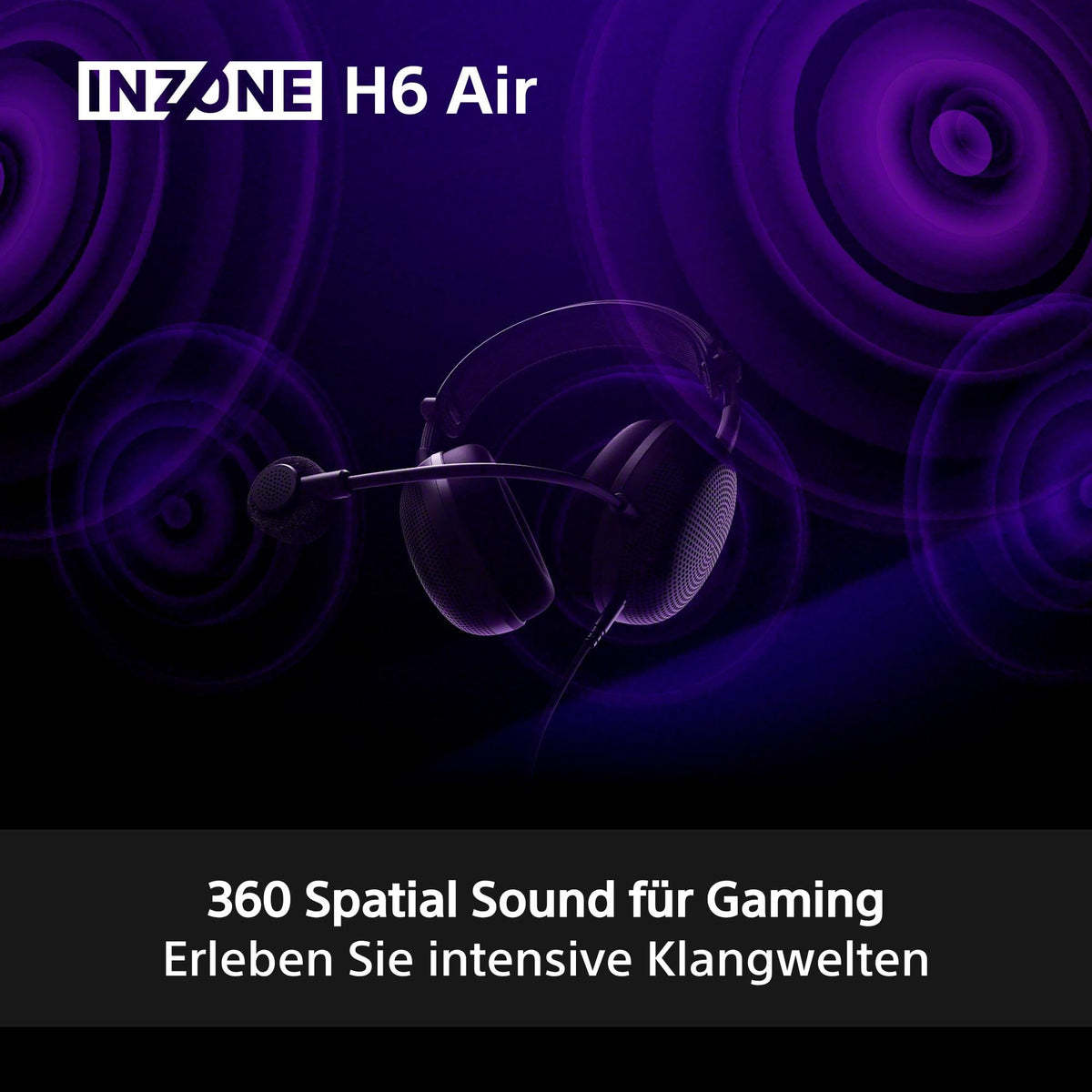 Sony INZONE H6 Wired Open-Back Gaming Headset - MDRG600B.CE7