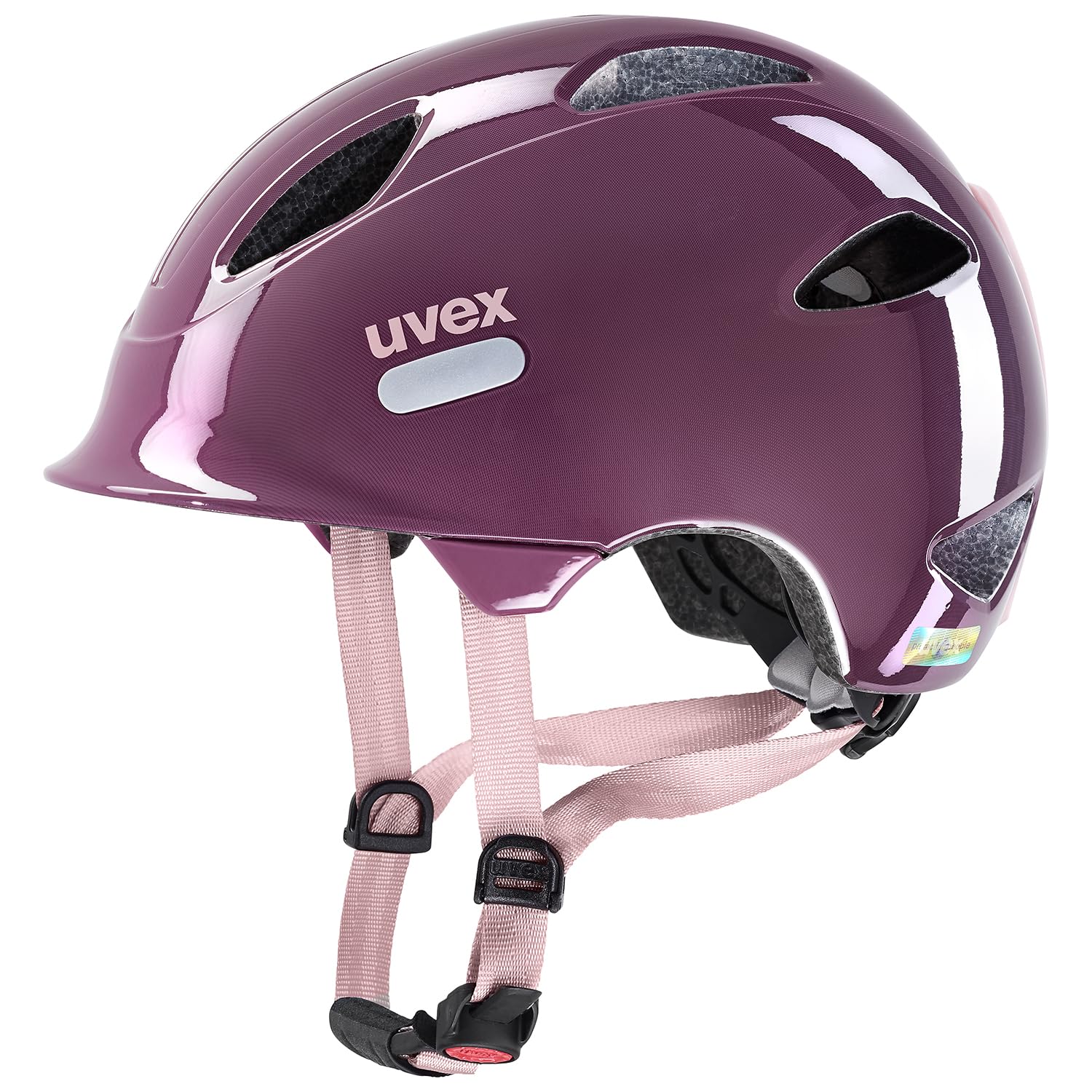 uvex OYO children's bicycle helmet, Plum - dust rose, 45-50 cm - S4100490315