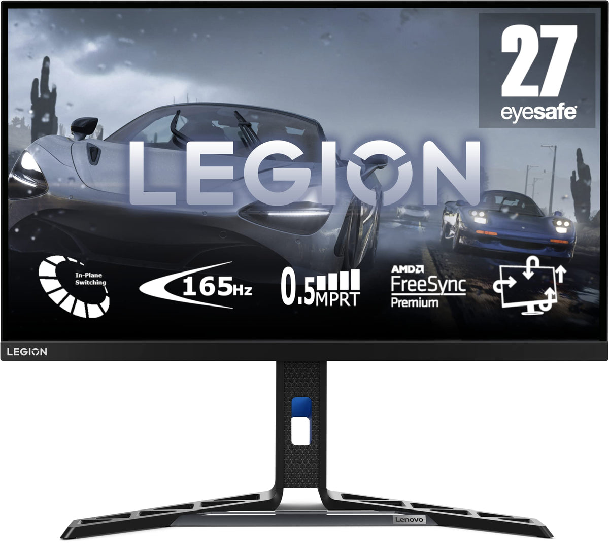 Lenovo Legion Y27-30 | 27" Full HD Gaming Monitor | 1920x1080 | 180Hz | 400 nits | 0.5ms Response Time | HDMI | DisplayPort | AMD FreeSync | black - 66F8GAC3EU