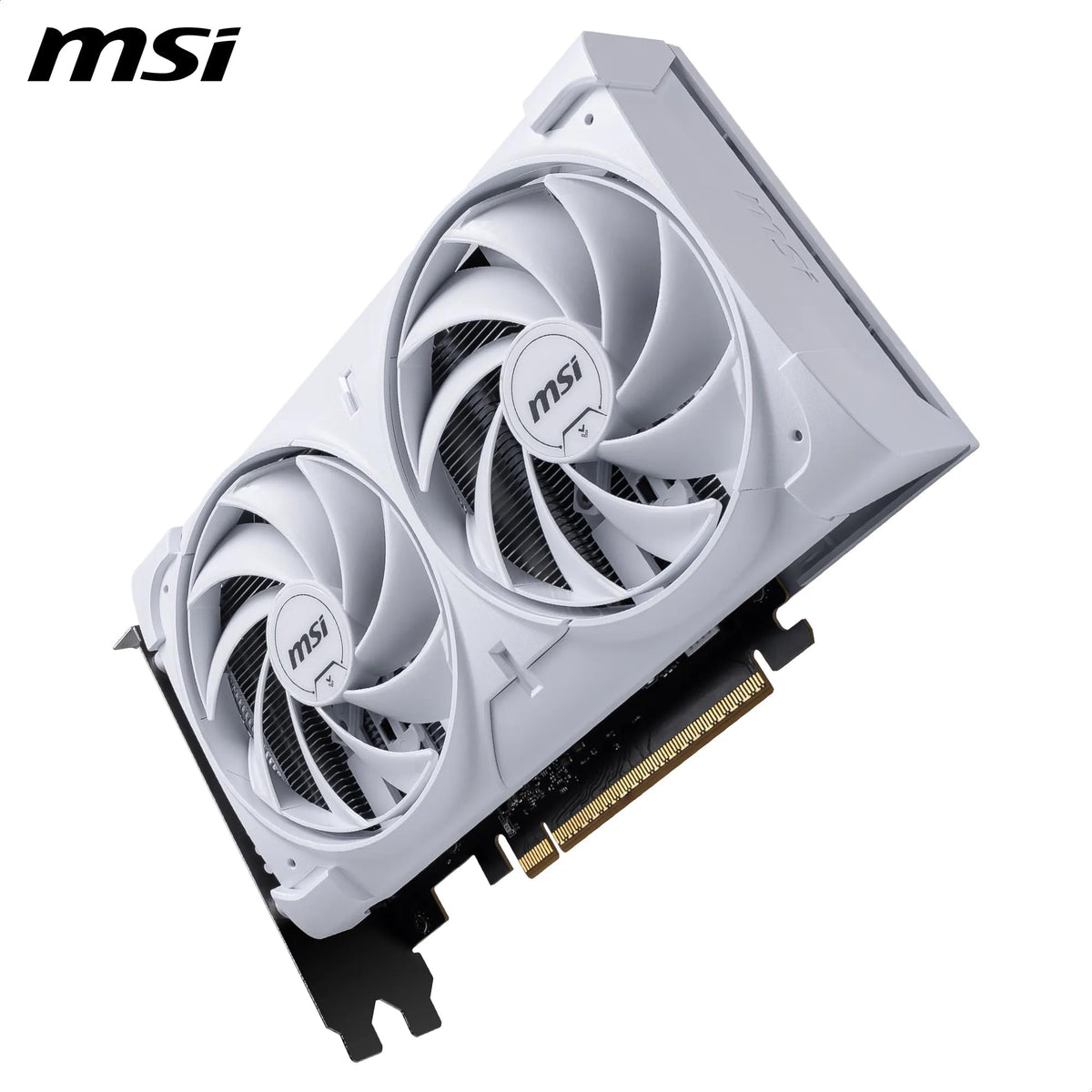 MSI GeForce RTX 5060 8G Ventus 2X OC White - 8GB GDDR7 (28Gbps/128-bit), PCIe 5, Boost: 2527 Hz, HDMI 2.1b, DisplayPort 2.1b - V537-003R