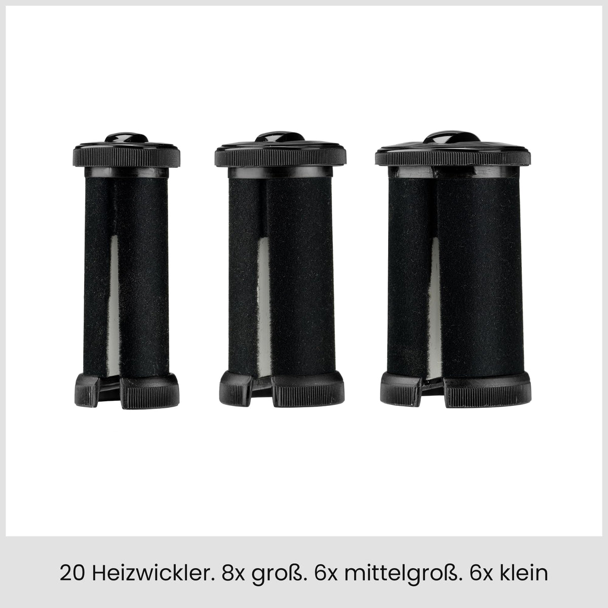 BaByliss Thermo Ceramic Rollers heated curlers with ceramic coating and ion technology for silky long-lasting curls RS035E