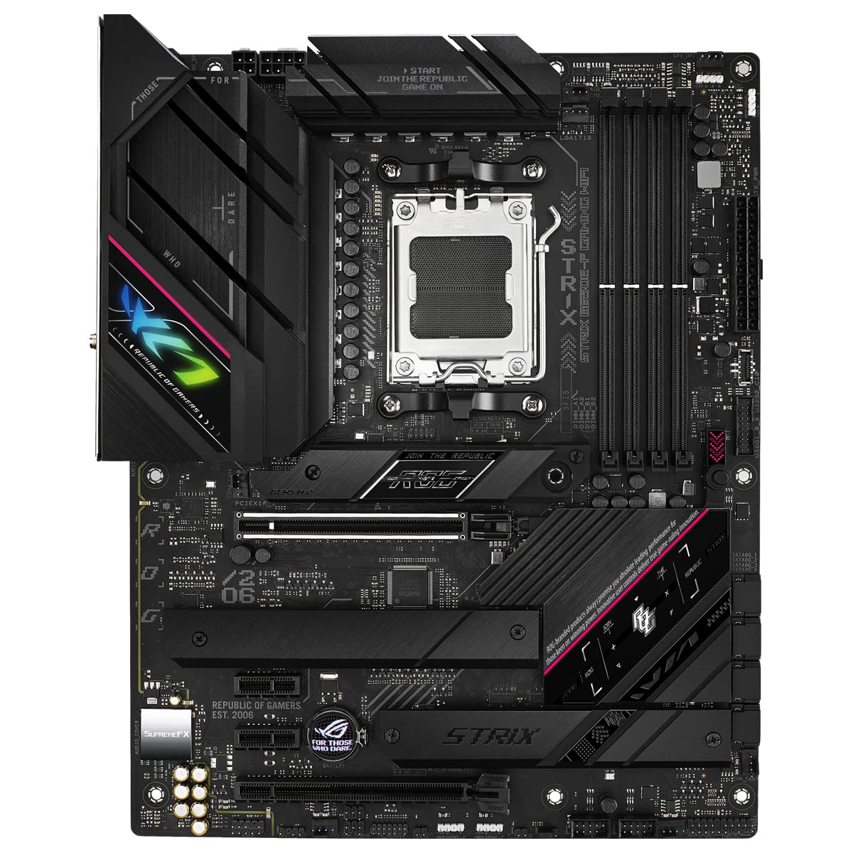 ASUS ROG Strix B650E-F Gaming WiFi motherboard socket AMD AM5 - 90MB1BQ0-M0EAY0