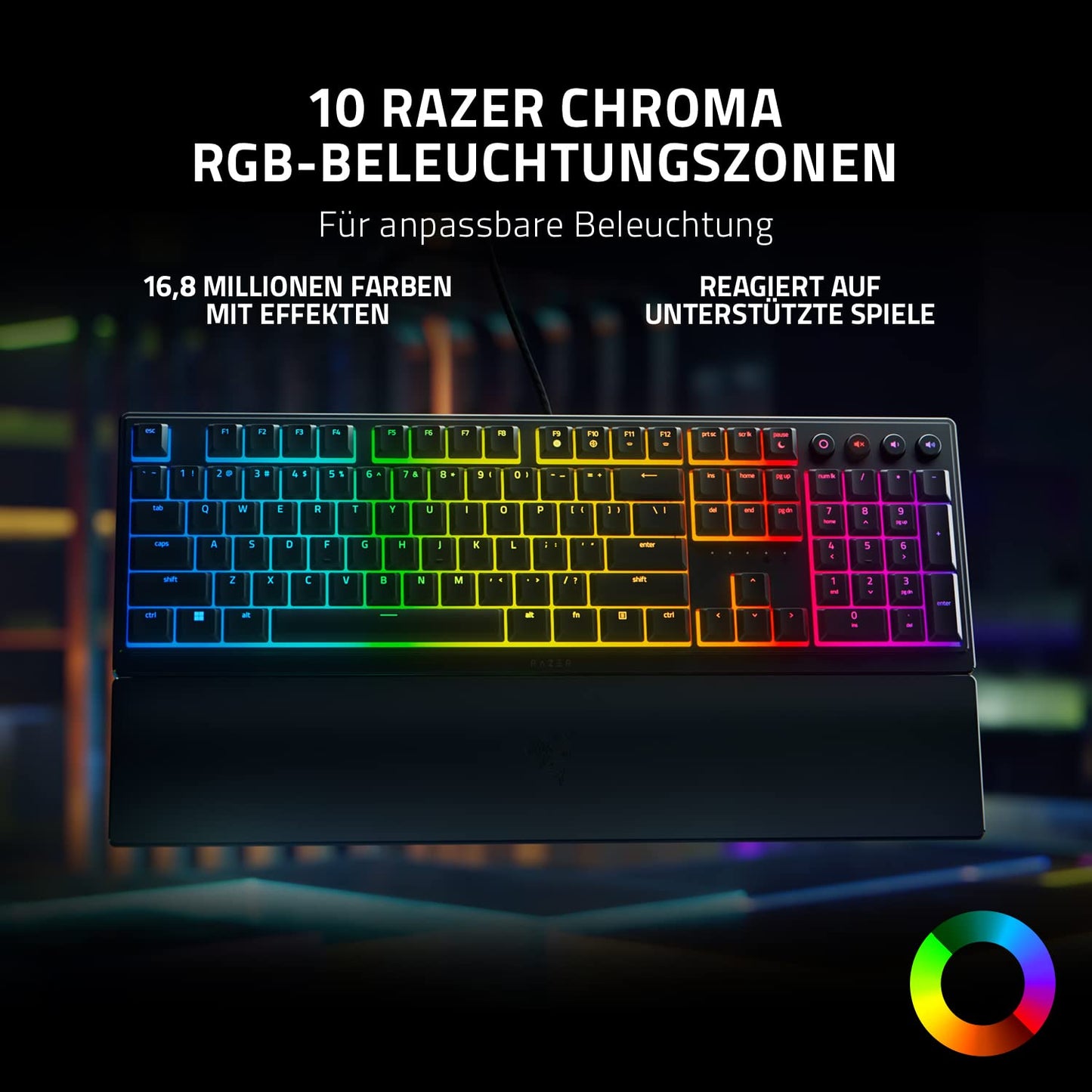 Razer Ornata V3 Gaming Keyboard DE (RZ03-04460400-R3G1)