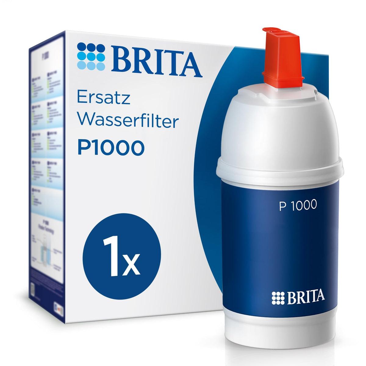 BRITA Filter cartridge P1000 for BRITA faucets with lime filter, 1-pack - 1004263