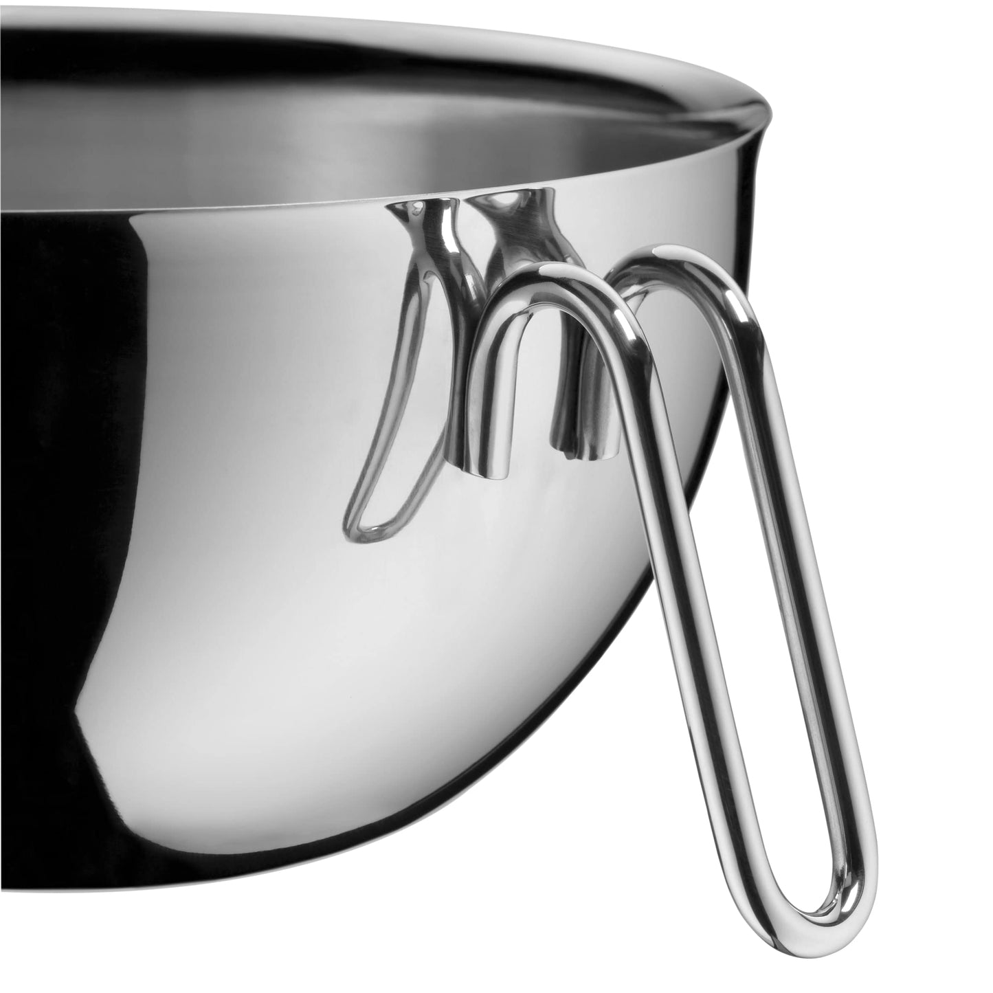 WMF Function Bowls mixing bowl 1.25l, stainless steel bowl 20 cm, Cromargan polished stainless steel, dishwasher safe, stackable - 06.4565.6030