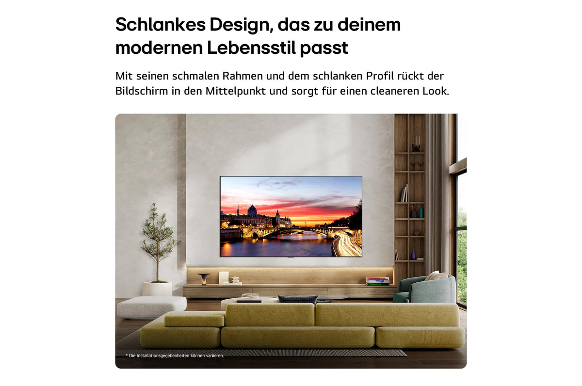 LG OLED42C6ELB 4K OLED Evo AI TV, 42 inch, procesor α11 Gen3, webOS 26, 120Hz, VRR până la 165Hz, an de model 2026, clasă energetică G