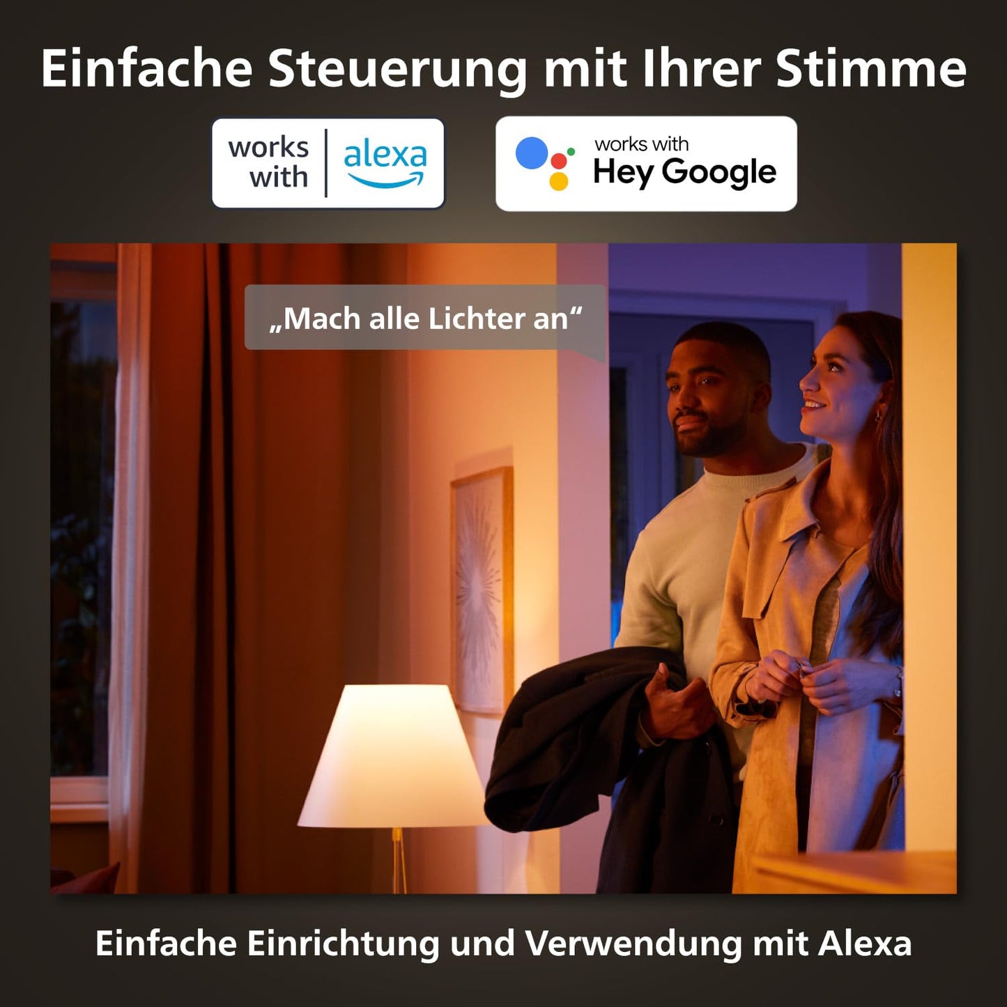 Philips Hue White and Color Ambiance Luster E14 2-pack (929003573602)