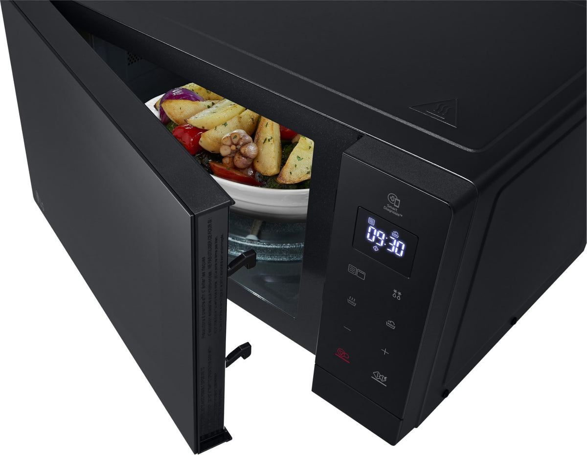 LG MH7032JAS Microwave (30 L, 1000 W) with Grill (LED Display, 28 Automatic Programs, Easy to Clean), Black