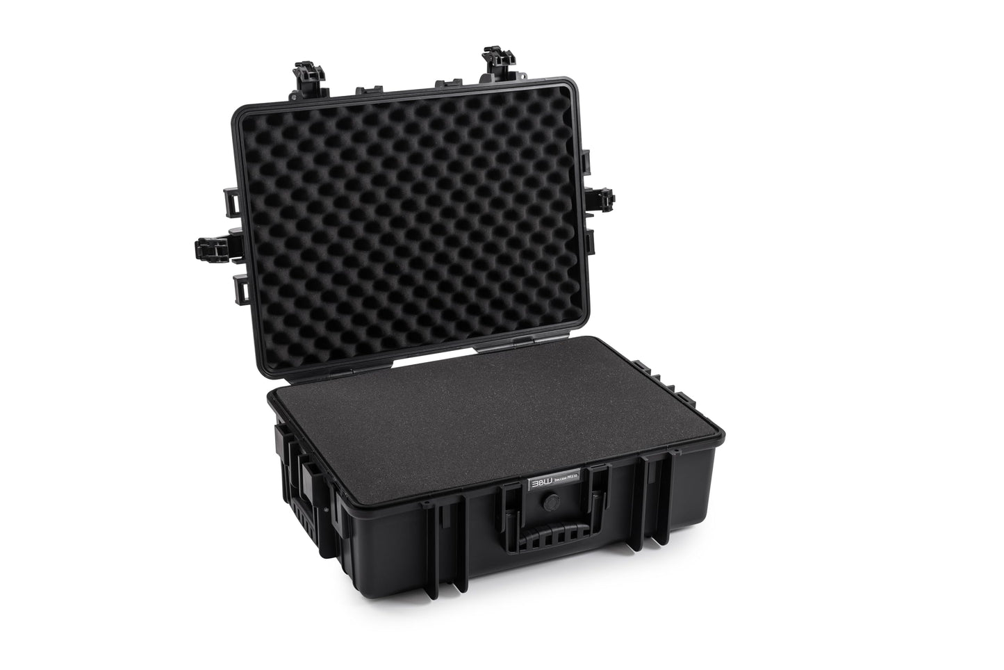 B&W International multi-purpose case Outdoor 6500 (PP.510) black - with cube foam - waterproof (IP67), dustproof, impact-resistant, extremely robust - 6500/B/SI