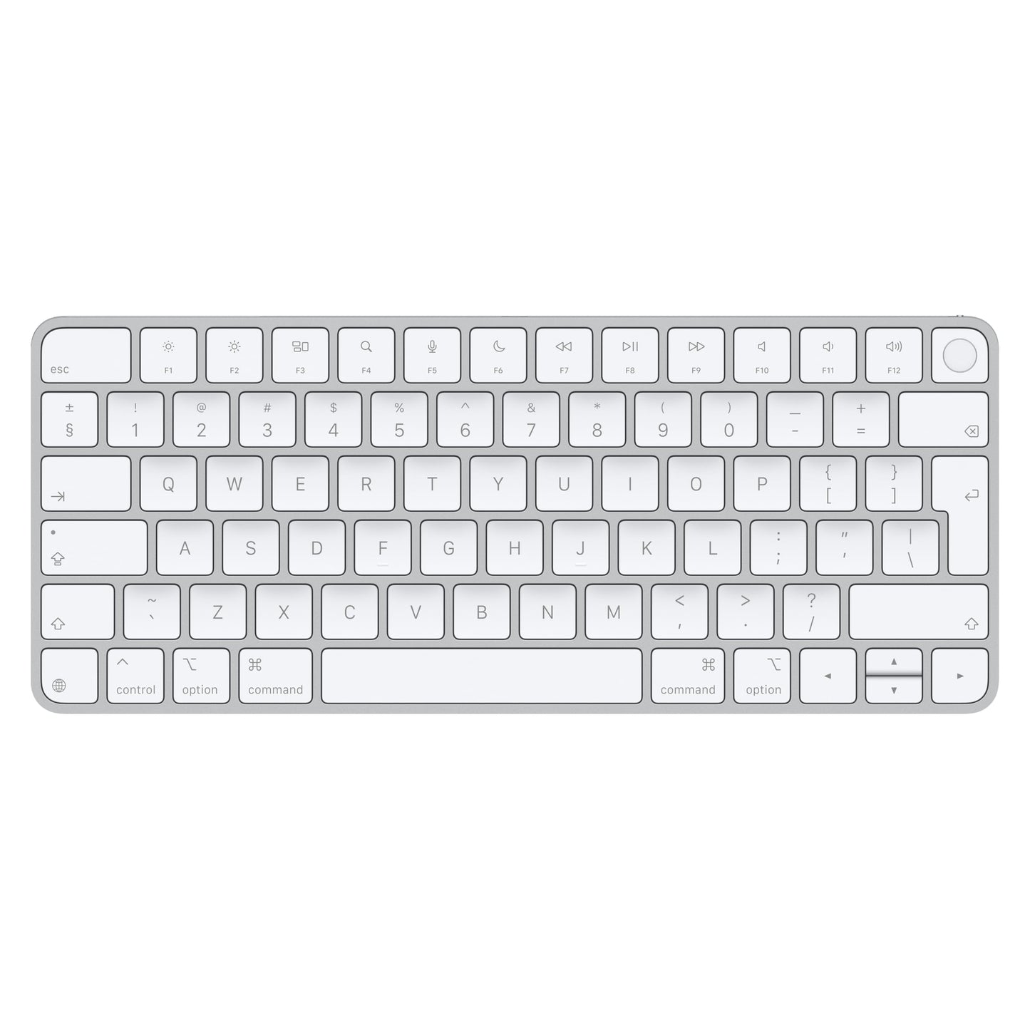 Apple Magic Keyboard with Touch ID for Mac models with chip - English (International), Bluetooth, USB-C - MXCK3Z/A