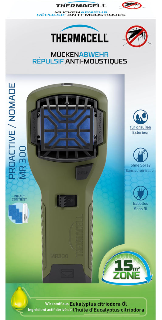 Thermacell mosquito repellent Proactive handheld device innovative mosquito repellent handheld device, ideal for outdoor activities such as camping, fishing or hunting 1 piece - 86601984