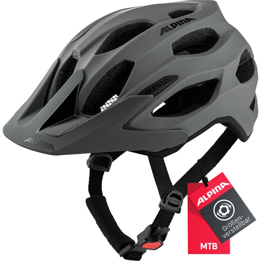 ALPINA Carapax 2.0 MTB bicycle helmet, coffee gray matt, 57-62 cm - A9725334